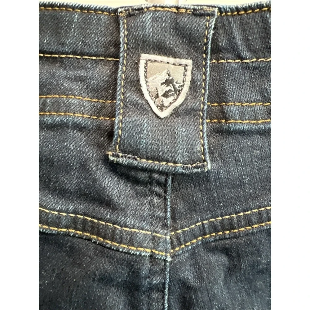 Kuhl Rydr Jeans Men's 42x32 Indigo Dye Wash Straight Leg Outdoor Hiking Stretch